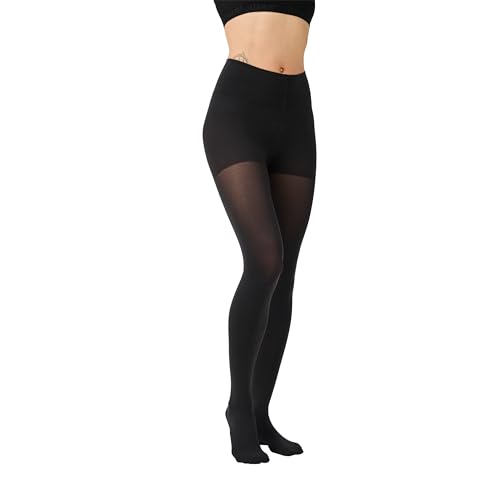 ITEM m6 - Shape Strumpfhose mit Kompression für Damen, 60 DEN, L, L1, black, Opaque Conscious von ITEM m6
