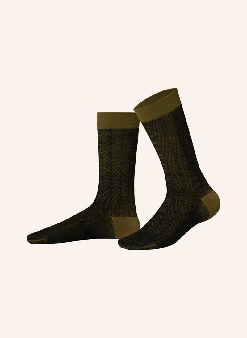 Item m6 Socken Cashmere Concious gruen von ITEM m6