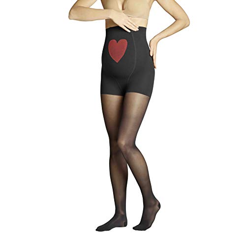 ITEM m6 - MAMA TIGHTS | schwarz | M | Tall | Umstandsstrumpfhose mit Kompression im 30 DEN Look von ITEM m6