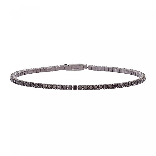 ITEMPORALITY Pulsera Tennis SBR-602-000-01 Mujer Plata Rodio von ITEMPORALITY
