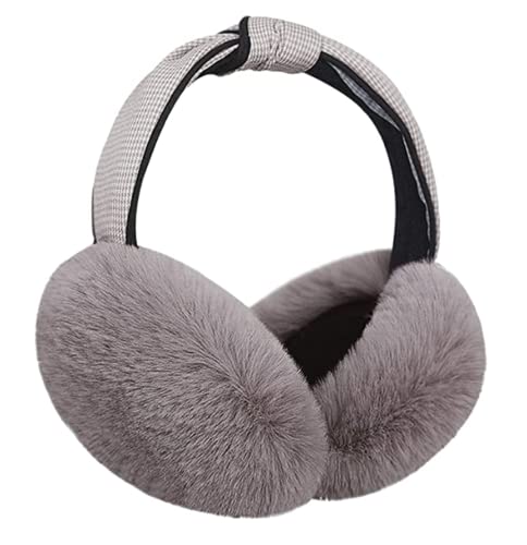 Earmuffs Winter Damen Ohrenwärmer Faltbar Ohrenschützer Kunstfell Flauschig Ohrenschutz Earband Mädchen Ohrwärmer Windschutz Warm Ohrenwärmer Modern Winteraccessoire Outdoor Weihnachten Geschenk von ITODA