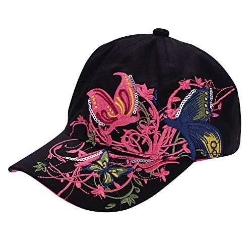 ITODA Baseball Cap Eltern-Kind Freizeithut Stickerei Sonnenhut Damen Mädchen Baseballmütze Mutter & Kinder Hut Kinderhut Snapback Kappe Damenhut Atmungsaktive Baseballkappe für Outdoor Freizeit von ITODA