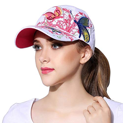 ITODA Baseball Cap Eltern-Kind Freizeithut Stickerei Sonnenhut Damen Mädchen Baseballmütze Mutter & Kinder Hut Kinderhut Snapback Kappe Damenhut Atmungsaktive Baseballkappe für Outdoor Freizeit von ITODA