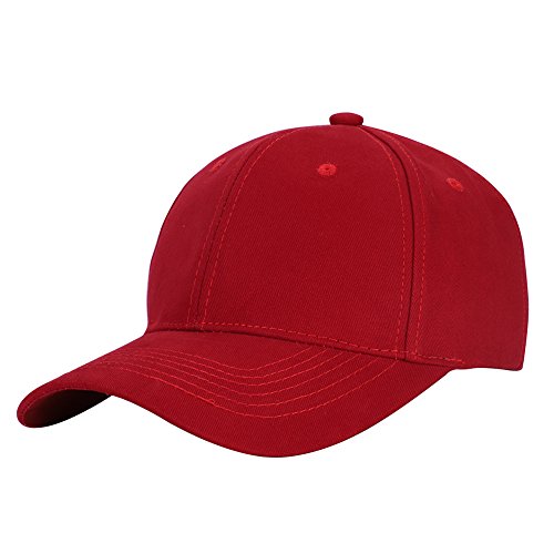 ITODA Baseballkappe Baseball Cap Kappe Mütze Cool Sporting Hut Snapback Caps Unisex für Erwachsene und Kinder mit Top Qualität Sport Caps Perfekt für Alle Outdoor-Aktivitäten von ITODA