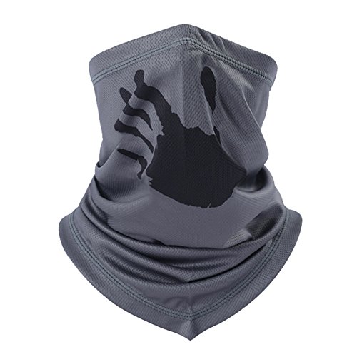 ITODA Multifunktionstuch Schnelltrocknend Funktionstuch Halstuch UV Schutz Bandana Kopftuch Atmungsaktiv Schlauchschal Unisex Schlauchtuch Nackenschutz Sporttuch für Motorrad Radfahren Running von ITODA