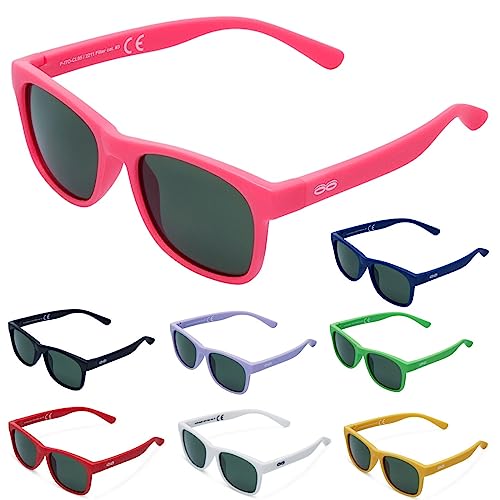 ITOOTI Classic Kinder Sonnenbrillen für Jungen und Mädchen, Kindersonnenbrille, sonnenbrille bunt, sonnenbrille teenager mädchen, kinder sonnenbrille rosa von ITOOTI