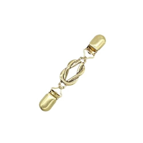 Clips Für Kleidung 2 Stück Retro Strickjacke Clip Hemd Pullover Kragen Clip Perle Strass Bluse Schnalle Kleidung Dekoration Brosche Pin(3) von ITRHJTGP