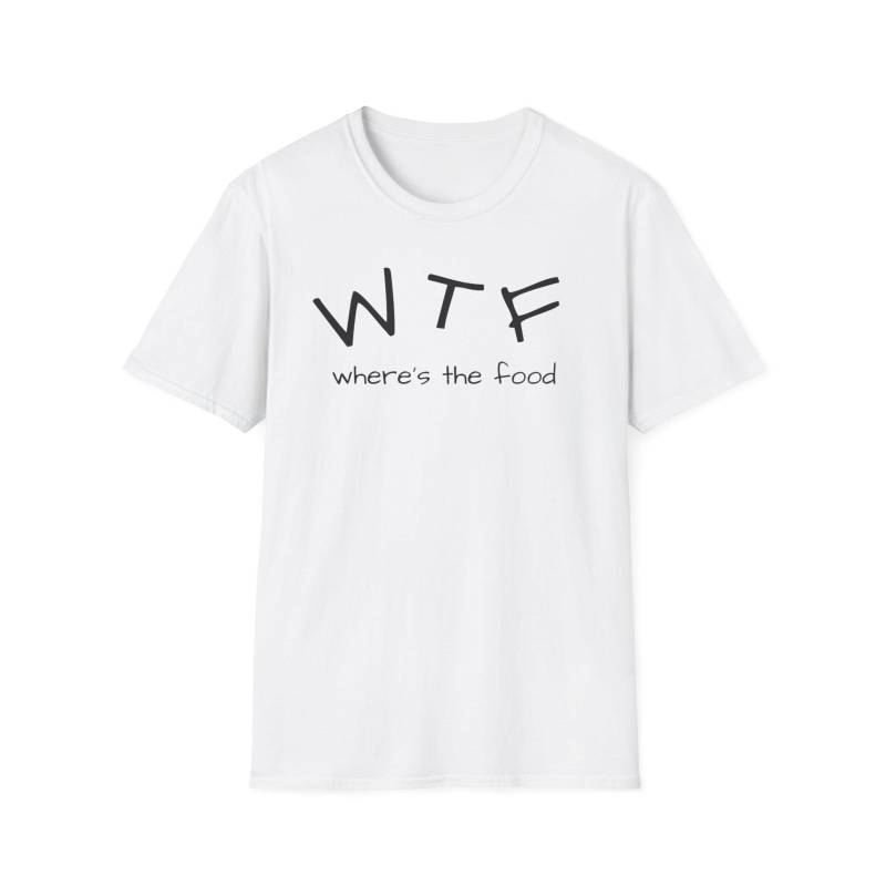 Unisex Softstyle T-Shirt - Wtf? - Unisex Softstyle T-Shirt - Wtf? - von ITSToReDesign