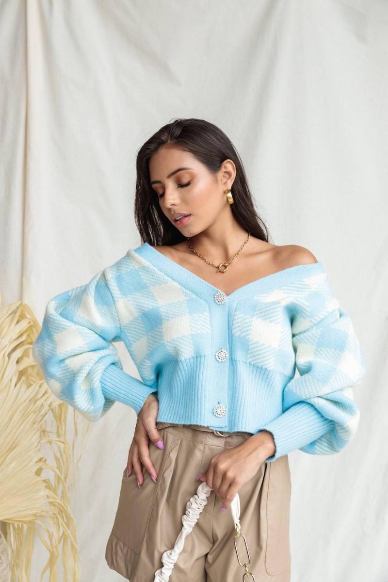 Dots Print Top & Rock Set von ITooFashionStore