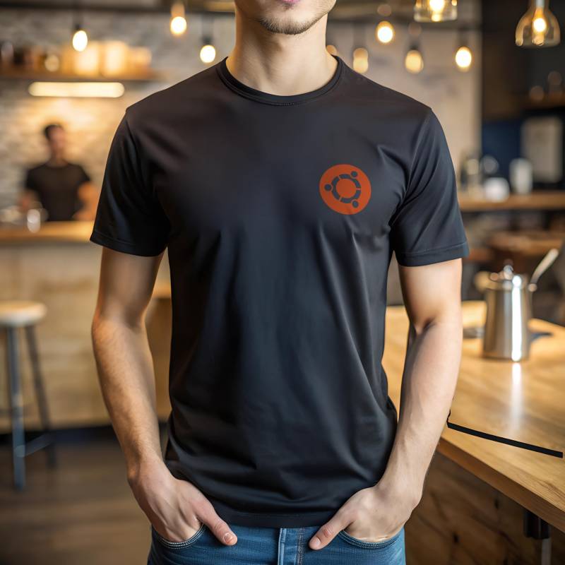 Ubuntu Logo T-Shirt Gelb Und Gelb, Tech Geschenk Ubuntu Logo T-Shirt Gelb Und Gelb, Tech Geschenk von ITorWhat