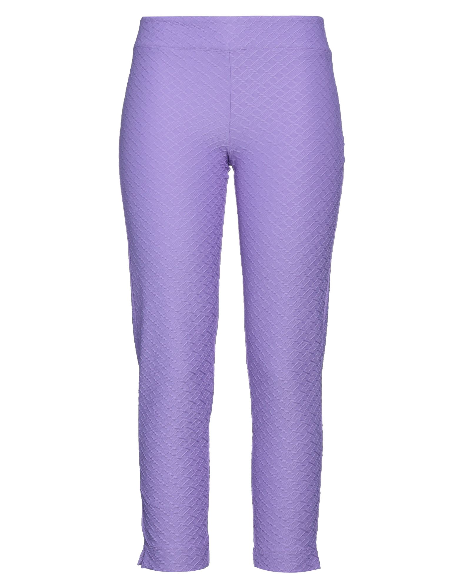 IU RITA MENNOIA Cropped-hosen Damen Violett von IU RITA MENNOIA