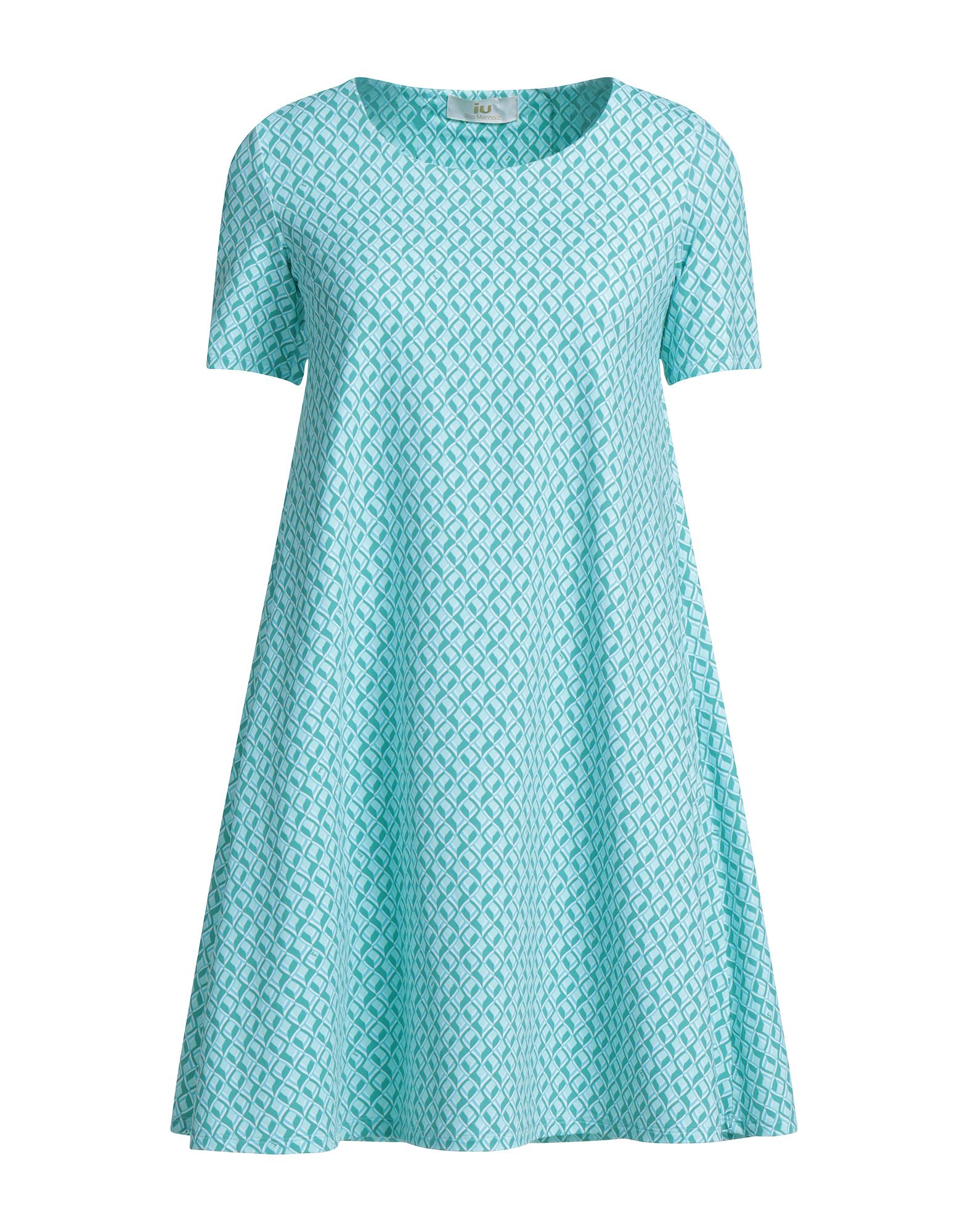 IU RITA MENNOIA Mini-kleid Damen Azurblau von IU RITA MENNOIA