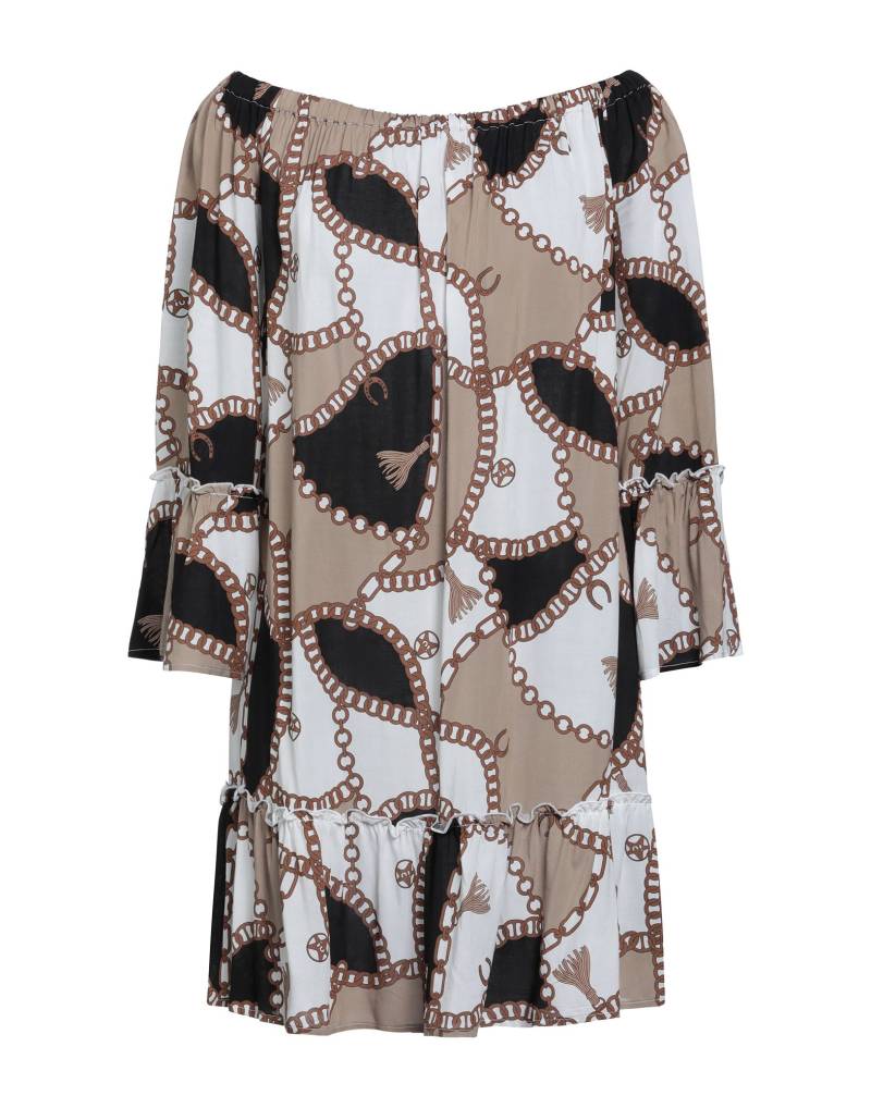 IU RITA MENNOIA Mini-kleid Damen Khaki von IU RITA MENNOIA