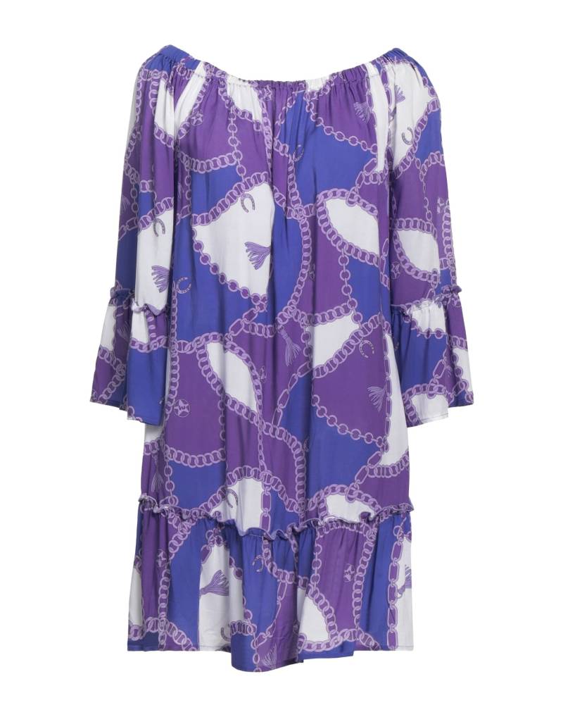 IU RITA MENNOIA Mini-kleid Damen Violett von IU RITA MENNOIA
