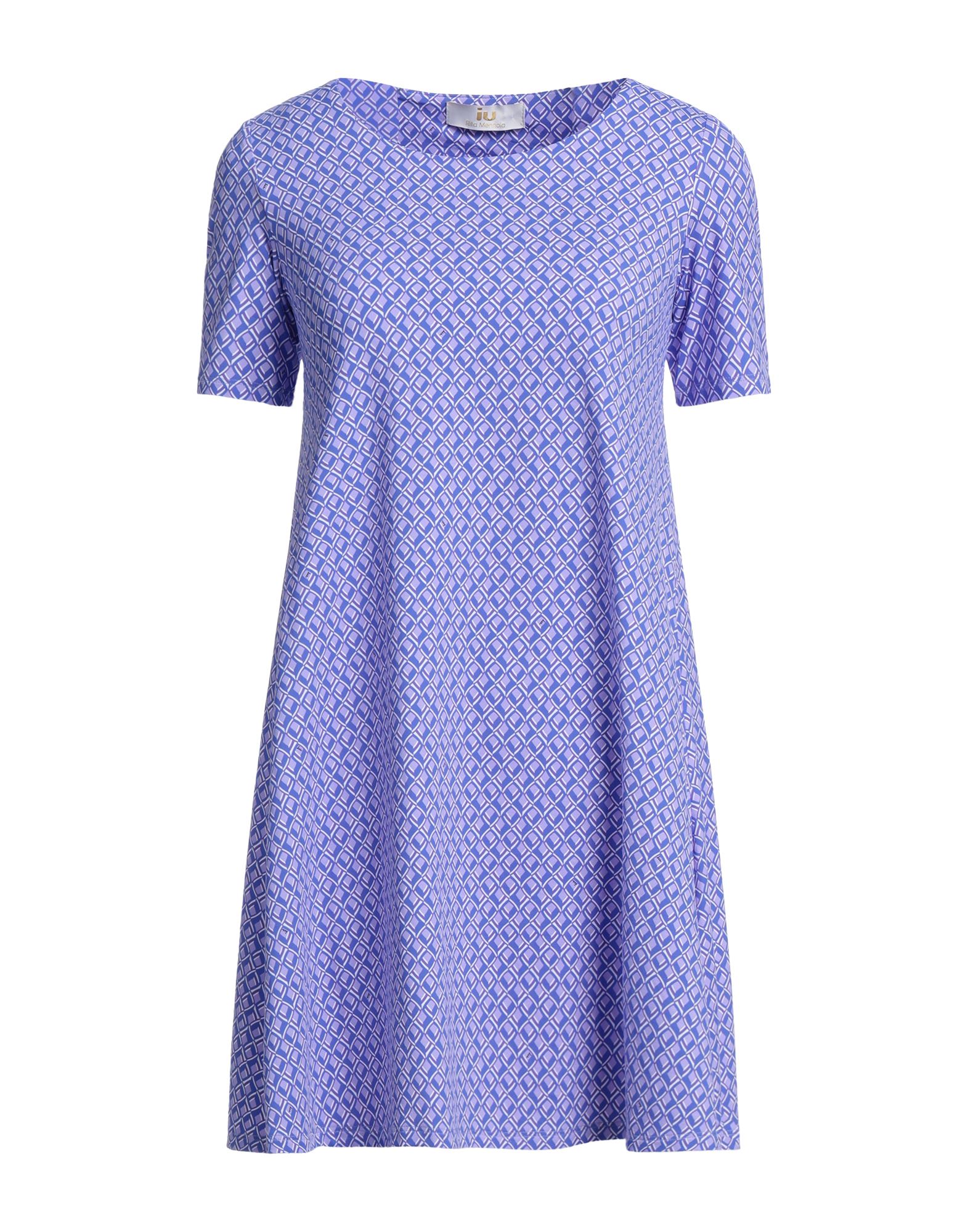 IU RITA MENNOIA Mini-kleid Damen Violett von IU RITA MENNOIA