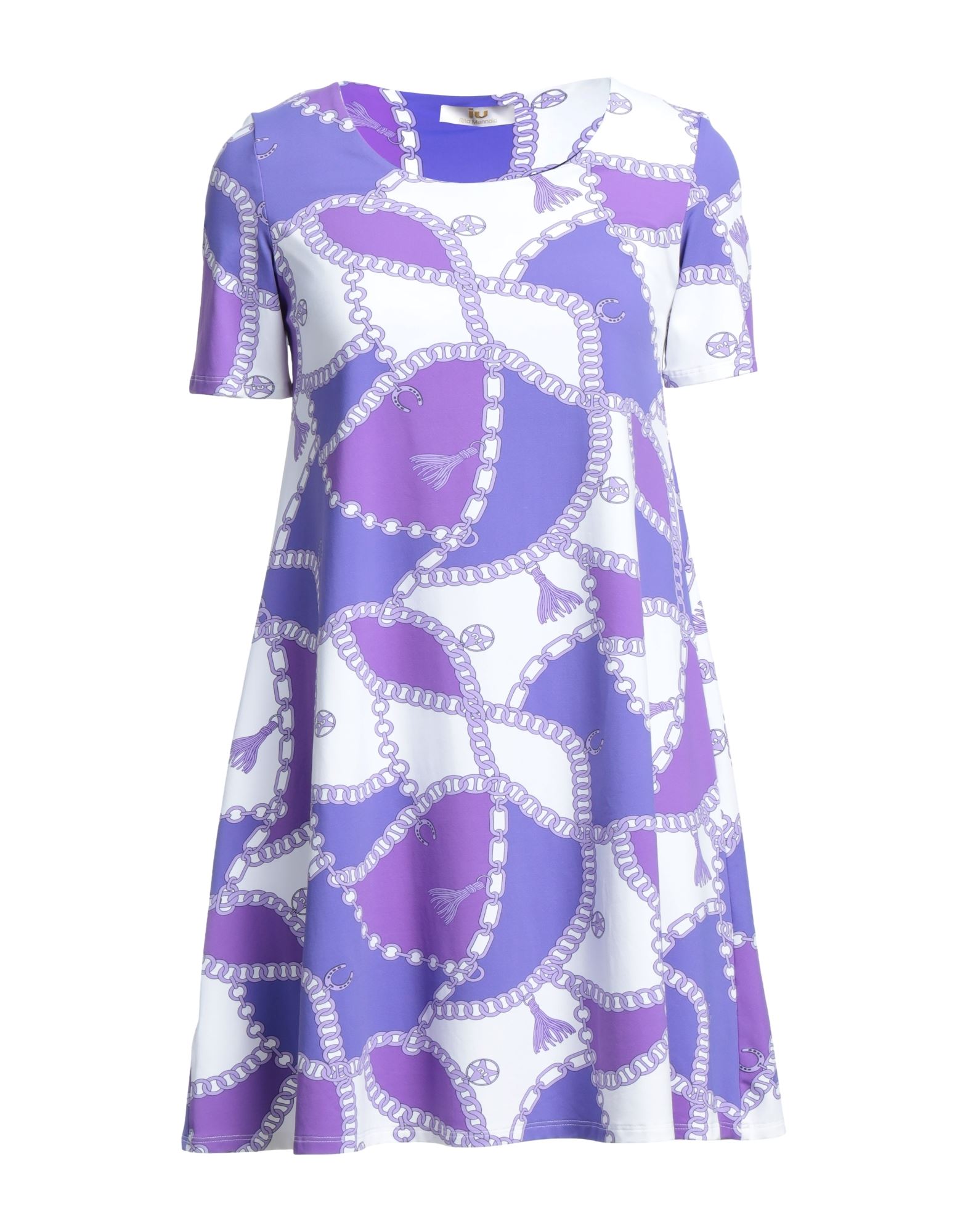 IU RITA MENNOIA Mini-kleid Damen Violett von IU RITA MENNOIA