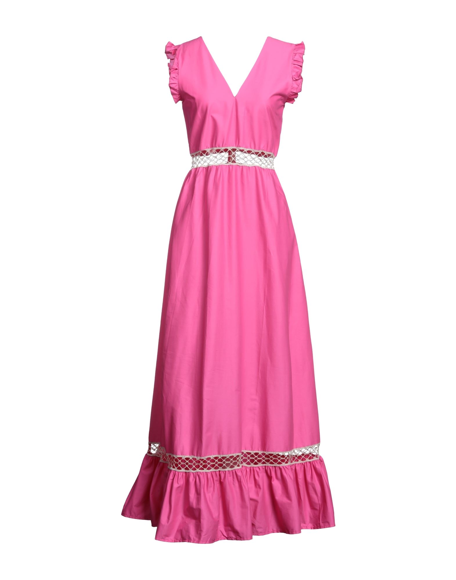 IU RITA MENNOIA Maxi-kleid Damen Magenta von IU RITA MENNOIA