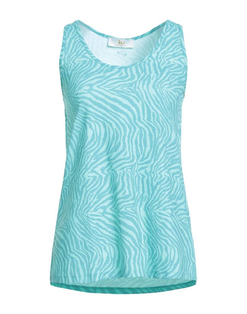 IU RITA MENNOIA Tank Top Damen Tūrkis von IU RITA MENNOIA