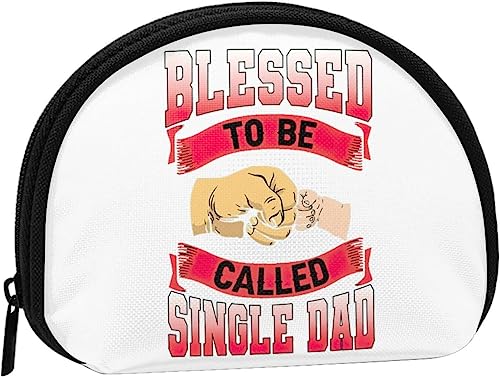 Blessed to Be Called Dad, Frauen und Mädchen, niedliche modische Geldbörse, Geldbörse, Tasche, Kleingeldtasche, Schlüsselhalter von IUBBKI