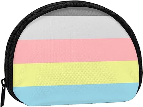 Demiflux Pride Flag Geldbörse für Damen und Mädchen, niedliche modische Tasche, Wechseltasche, Schlüsselhalter, Damen-Geldbörse, Geschenk von IUBBKI