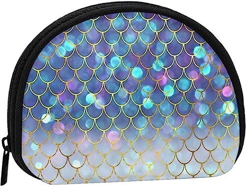 Glitzer in Blau für Damen und Mädchen, niedliche modische Geldbörse, Geldbörse, Tasche, Kleingeldtasche, Schlüsselhalter von IUBBKI