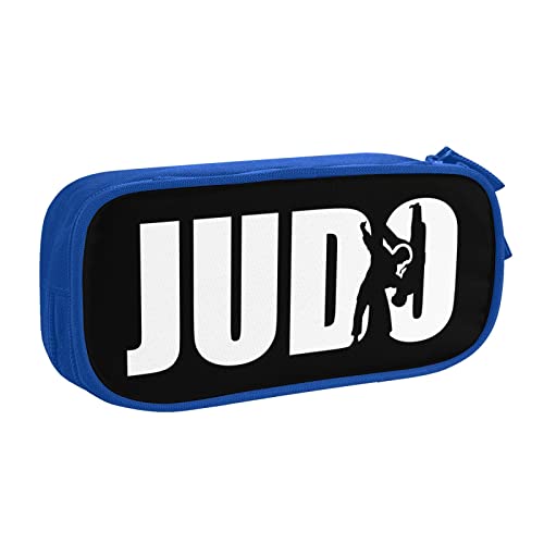 IUBBKI Judo-Federmäppchen, große Kapazität, Doppellagiges Büro, Schule, tragbares Federmäppchen von IUBBKI