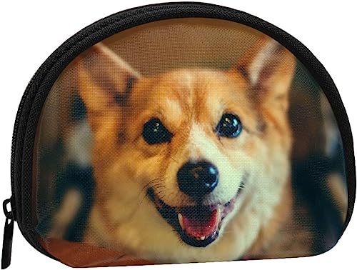 Münzgeldbörse, niedlicher Corgi-Hund, modische Geldbörse, Münztasche von IUBBKI