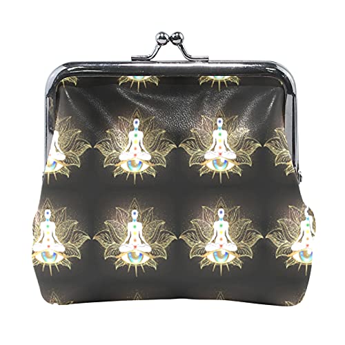 Multi 1 Chinesische Vintage-Vasen mit Blumen im chinesischen Stil auf dunkelblauem Damen-Leder-Münzgeldbörse Hasp-Kartenschlüssel-Wechselgeldbörse Kleine Schnalle Handtaschenetui Kiss Lock Clutch-Tasc Multi 1 Chinesische Vintage-Vasen mit Blumen im chinesischen Stil auf dunkelblauem Damen-Leder-Münzgeldbörse Hasp-Kartenschlüssel-Wechselgeldbörse Kleine Schnalle Handtaschenetui Kiss Lock Clutch-Tasc von IUBBKI