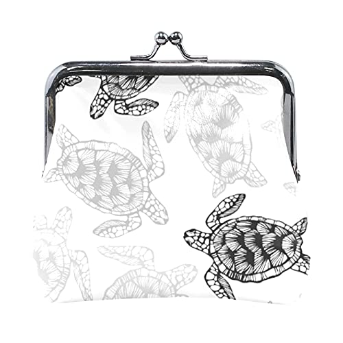 Multi 13 nahtlose süße graue Schweine mit weißen Kräutern auf grauem Damen-Leder-Geldbörsen-Geldbörse Hasp-Kartenschlüssel-Wechselgeldbörse Kleine Schnalle Handtaschenetui Kiss Lock Clutch-Beutel-Tasc Multi 13 nahtlose süße graue Schweine mit weißen Kräutern auf grauem Damen-Leder-Geldbörsen-Geldbörse Hasp-Kartenschlüssel-Wechselgeldbörse Kleine Schnalle Handtaschenetui Kiss Lock Clutch-Beutel-Tasc von IUBBKI