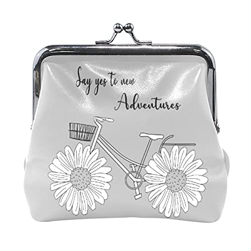 Multi 16 Silber Weiß Glänzend Glitzernder Hintergrund Gelb Feiertags-Lametta-Muster Damen Leder Geldbörse Haspe Karte Schlüssel Kleingeld Geldbörse Kleine Schnalle Handtaschenetui Kiss Lock Clutch Tas von IUBBKI