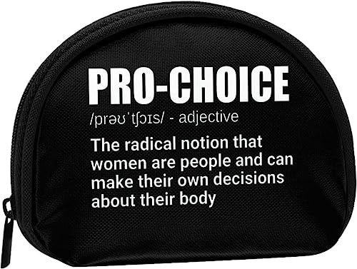 Pro Choice Definition feministische Frauenrechte My Body Choice Geldbörse für Damen und Mädchen, niedliche modische Tasche, Kleingeldtasche, Schlüsselhalter, Damen-Geldbörse, Geschenk von IUBBKI