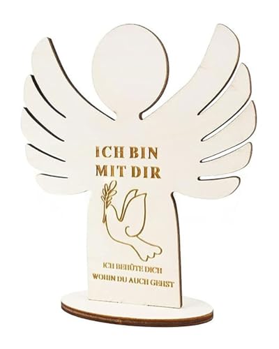 1 Stück Engel Figur dekorative Geldklammer, Geldgeschenk aus Holz, Kommunion Engel Ideen, Geschenk Kommunion Konfirmation Taufe Geldgeschenk, Holzdekorationen von IUDWCG