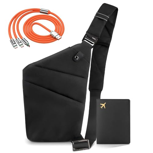 IUHFSIFS Upgrade Diebstahlsichere Tasche【0 Belastung - Komfortable Ergonomie】Diebstahlsichere Umhängetasche【Viele Taschen Extrem Wasserdicht Kratzfest】Anti Diebstahl Tasche Damen Herren Schwarz Rechts IUHFSIFS Upgrade Diebstahlsichere Tasche【0 Belastung - Komfortable Ergonomie】Diebstahlsichere Umhängetasche【Viele Taschen Extrem Wasserdicht Kratzfest】Anti Diebstahl Tasche Damen Herren Schwarz Rechts von IUHFSIFS