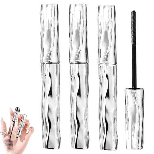Seattle Get Mascara, Seattleget Mascara, Iron Wand Mascaras, Waterproof Long-Lasting 3D Curling Eyelash Iron with No Flaking(3pcs) von IUIUI