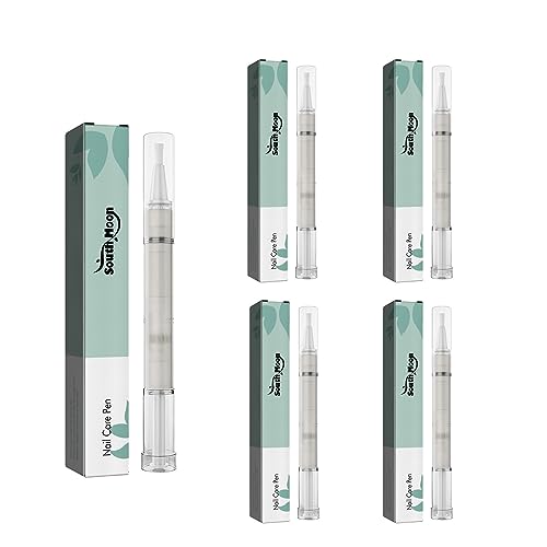 5pc 20mL Nail Women Man Nail Cuticle Puckery Nail Care Nutrition Moisturizing Nail Care Pens Cordless Drill Sanding Attachment (White, One Size) von IUNSER