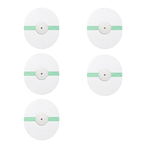 Adhesive Oval 5 Pcs Libre Sensor Covers Transparent Adhesive Patch Clear Mens Concealer (Clear, one size) von IUNSER