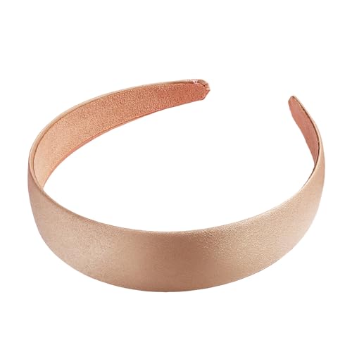 Breite, elastische, modische Stirnbänder, Haarschmuck, Kopfbedeckung für Frauen und Mädchen Haarspangen Ohne (Khaki, One Size) von IUNSER