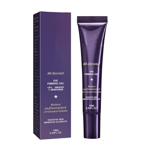 Eye Effects Age Defying Getöntes, straffendes Gel, straffendes Augengel, straffende Augenhaut (2 Stück), 20 ml Feuchtigkeitscreme Männer Hände (Purple, One Size) von IUNSER