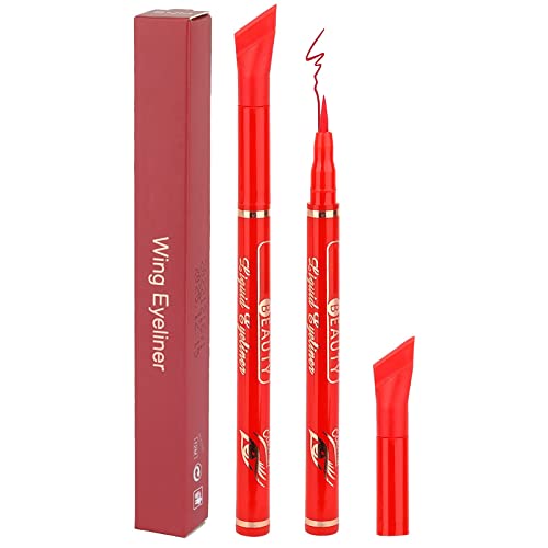 Farbiger Flüssig-Eyeliner-Stift, langlebig, glatter Eyeliner-Flüssigkeitsstift, kein Eyeliner, seidenmatt, Make-up-Tinte, Liner, flüssiger Eyeliner, ColorStay-Stift, Eyeliner, Eyeliner (A, One Size) von IUNSER