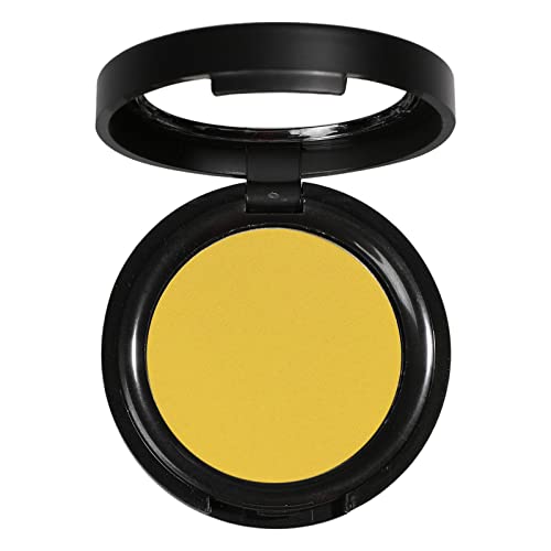 Neutrale 21-farbige Lidschatten Perlen-Lidschatten Eine Vielzahl von hochpigmentierten Metall-Lidschatten mit unterschiedlichen Texturen Langes wasserfestes Augen-Make-up Blauer (Yellow, One Size) von IUNSER