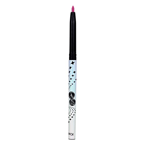 Stift-Augen-Make-up-Eyeliner zu Liner und Gel-Eyeliner-Farbe, schweißfest, nicht lippenfreundlich und 18-farbiger schwacher weiblicher Liner und Stiftlippe Pinsel & Zubehör (K, One Size) von IUNSER