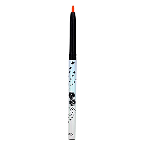 Stift-Augen-Make-up-Eyeliner zu Liner und Gel-Eyeliner-Farbe, schweißfest, nicht lippenfreundlich und 18-farbiger schwacher weiblicher Liner und Stiftlippe Pinsel & Zubehör (M, One Size) von IUNSER