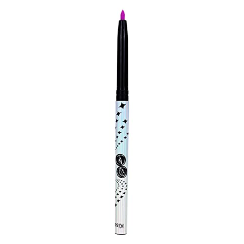 Stift-Augen-Make-up-Eyeliner zu Liner und Gel-Eyeliner-Farbe, schweißfest, nicht lippenfreundlich und 18-farbiger schwacher weiblicher Liner und Stiftlippe Pinsel & Zubehör (P, One Size) von IUNSER