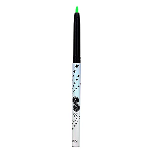 Stift-Augen-Make-up-Eyeliner zu Liner und Gel-Eyeliner-Farbe, schweißfest, nicht lippenfreundlich und 18-farbiger schwacher weiblicher Liner und Stiftlippe Pinsel & Zubehör (Q, One Size) von IUNSER