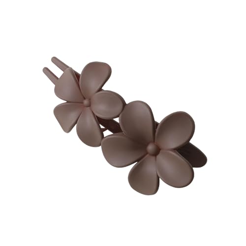 Vintage-Stil, Blumen-Entenschnabel-Clip, Haarspange, koreanischer All-Clip-Haarschmuck Haarspange Klein Mädchen (A, One Size) von IUNSER