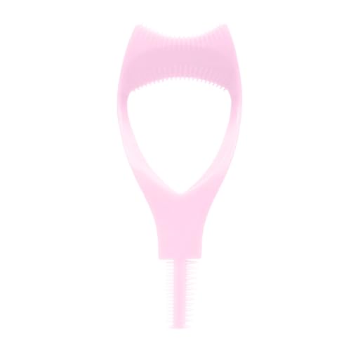 Wimpern Pinsel Werkzeug Make-Up Kosmetische Wimpern Werkzeug Oberen Unteren Wimpern Mascara Schutz Applikator Für Frauen Mädchen Künstliche Wimpern Magnetisch (Pink, One Size) von IUNSER