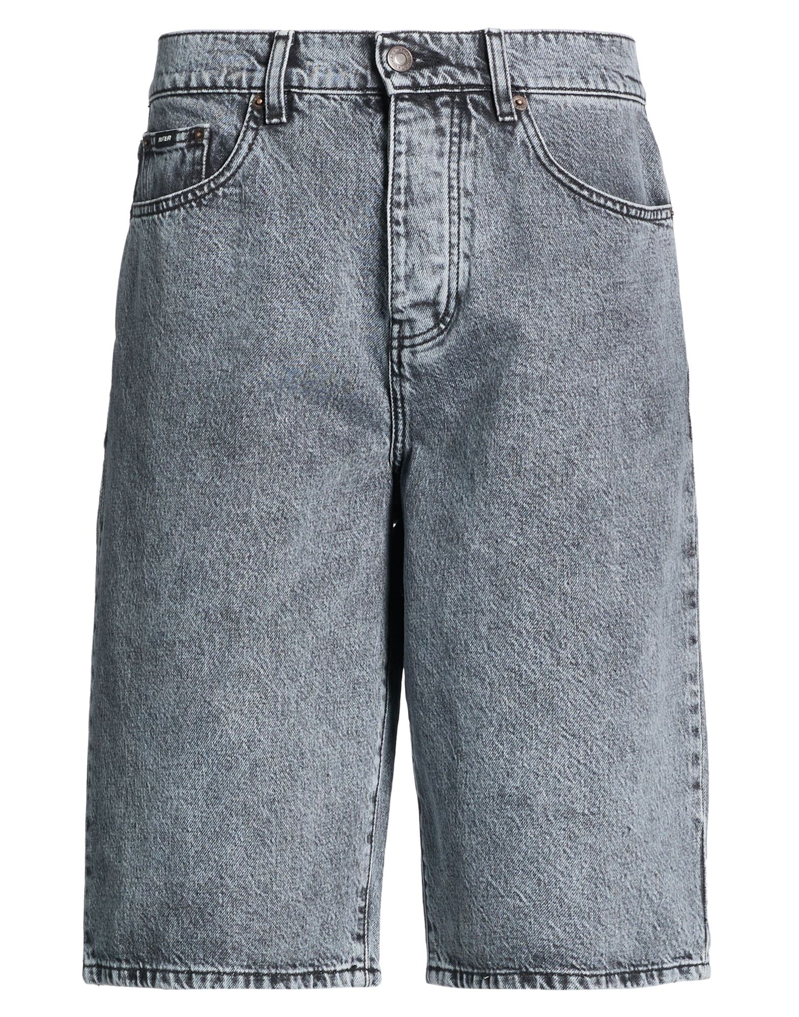 IUTER Jeansshorts Herren Schwarz von IUTER