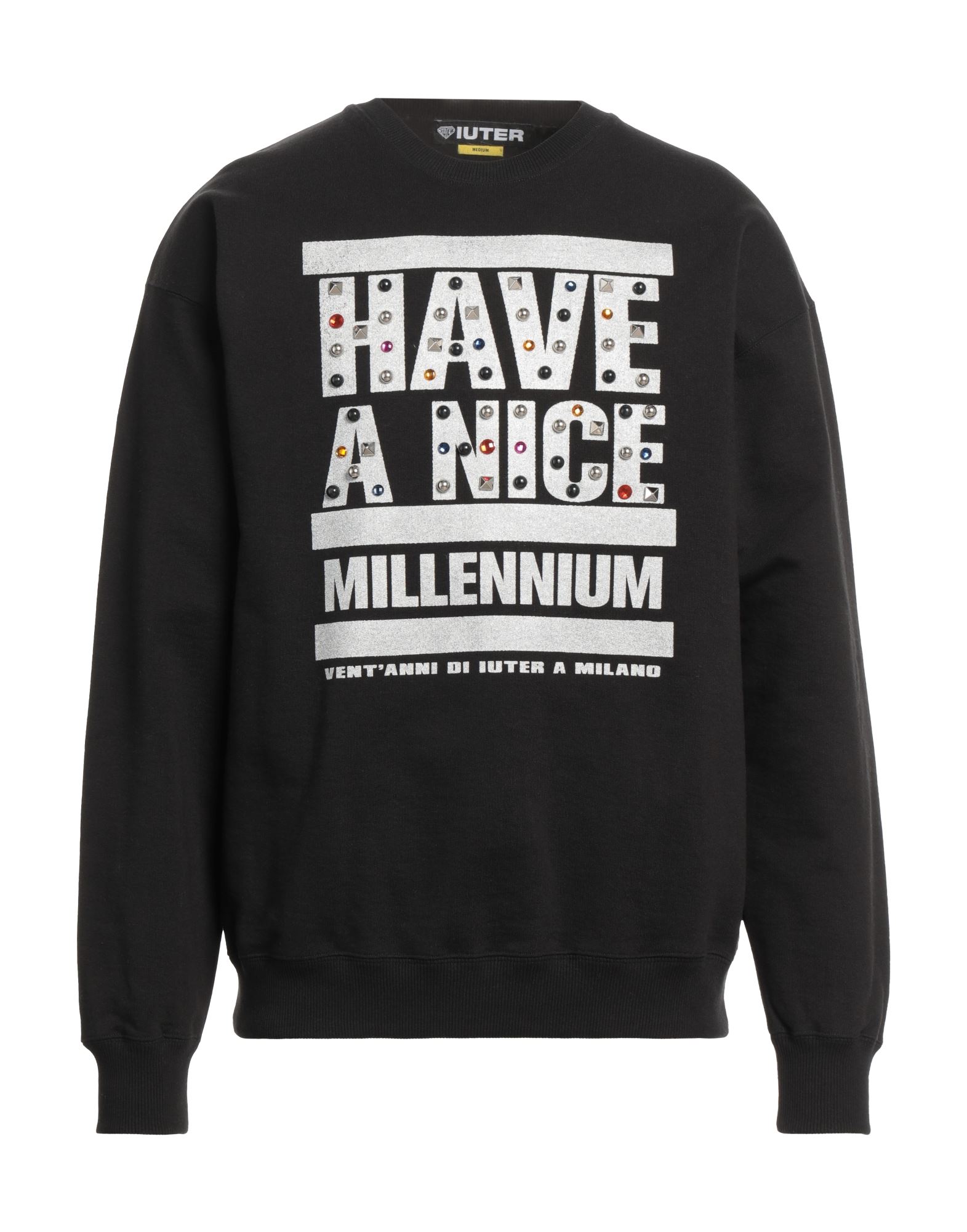 IUTER Sweatshirt Herren Schwarz von IUTER