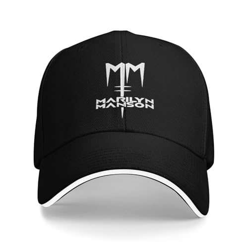 Basecap MM 2025 Marilyn Band Manson Metall Rock Custom Für Herren Erwachsene Weibliche Strand Papa Erreichte Basecap MM 2025 Marilyn Band Manson Metall Rock Custom Für Herren Erwachsene Weibliche Strand Papa Erreichte von IUUGJEIX