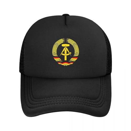 IUUGJEIX Basecap Kühlen Stasi Deutsch Demokratischen Republik DDR Ostdeutschland Kommunistischen Mann Weibliche Für Männer Mann Sommer Mann von IUUGJEIX